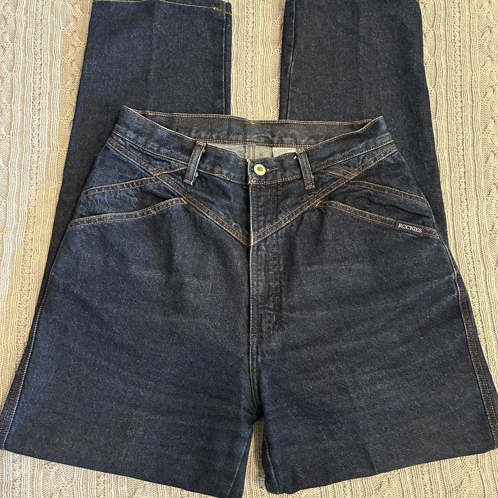 Rockies Women's Deep Indigo Straight Leg Jeans